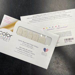 Color Street Retired Unopened Real Nail Polish Strips Glittersweet